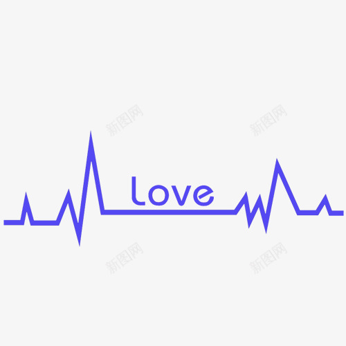 蓝色心电图png免抠素材_88icon https://88icon.com 健康 医疗 卡通心电图 心电图 心电图PNG 蓝色 蓝色心电图