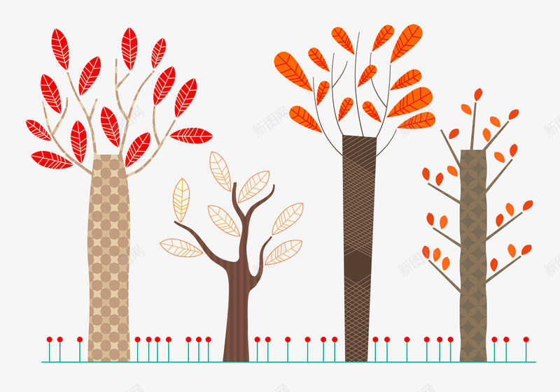 城市落叶街景png免抠素材_88icon https://88icon.com 凋零 插画 源文件 落叶