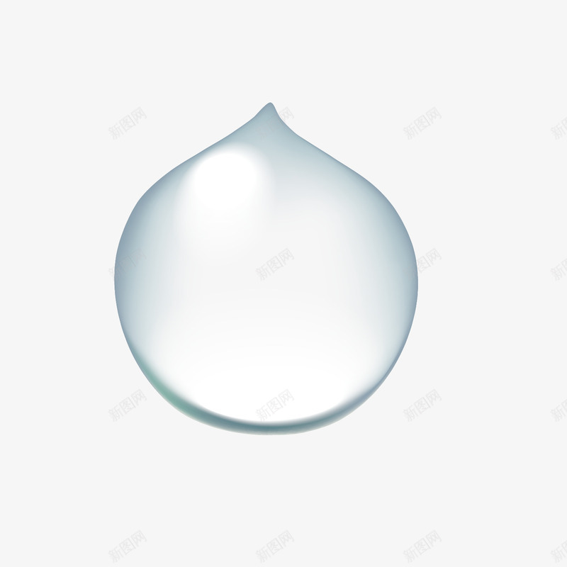 水珠透明png免抠素材_88icon https://88icon.com 图案 大水珠 水珠 透明