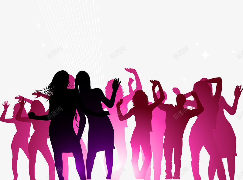 跳舞人群音乐会海报矢量图eps免抠素材_88icon https://88icon.com 海报 跳舞人群 跳舞人群音乐会矢量海报 音乐会 矢量图