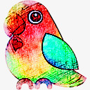 鹦鹉小鸟动物卡通元素png免抠素材_88icon https://88icon.com PPT 动物 天空 小鸟 彩绘 淘宝banner