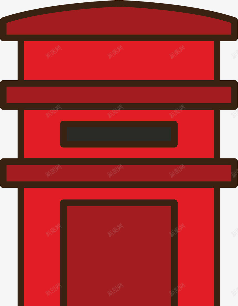 欧洲红色信报箱景点矢量图ai免抠素材_88icon https://88icon.com 信报箱 景点 欧洲 欧洲景点 红色景点 风景名胜 矢量图