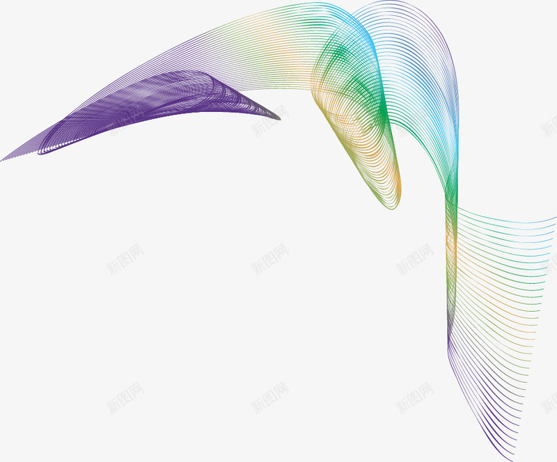 抽象三维线矢量图ai免抠素材_88icon https://88icon.com 三维线 抽象 淘宝素材 素材 装饰素材 设计素材 矢量图