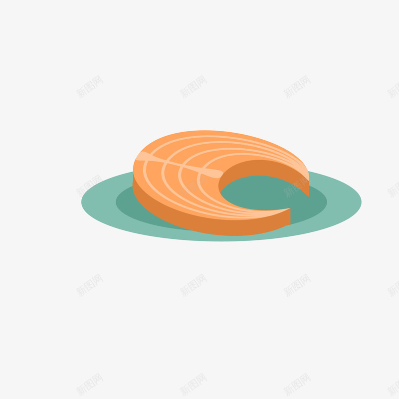 三文鱼png免抠素材_88icon https://88icon.com 厨房用具 欧洲美食 欧洲菜 锅具 餐具