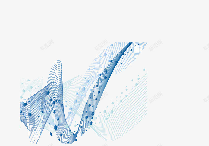 动感线条背景矢量图ai免抠素材_88icon https://88icon.com 动感线条 卡片背景 彩色线条 蓝色线条 矢量图