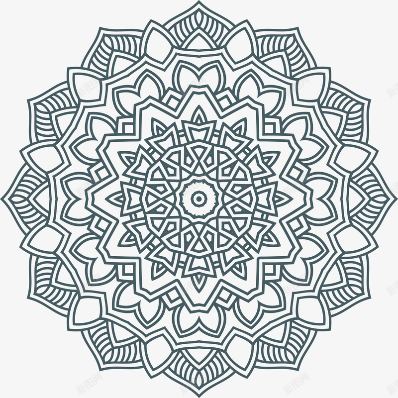 曼陀罗花纹图png免抠素材_88icon https://88icon.com 手绘 手绘曼陀罗 抽象 曼荼罗图案 曼陀罗 曼陀罗对称花纹 曼陀罗矢量图 曼陀罗花 曼陀罗花纹 花纹 装饰花纹