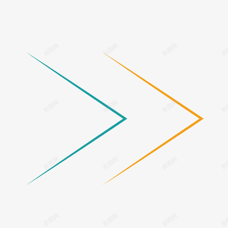 彩色细线条箭头箭号矢量图ai免抠素材_88icon https://88icon.com 彩色 箭号 箭头 细线条 矢量图