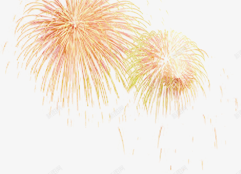 璀璨烟花新春海报png免抠素材_88icon https://88icon.com 新春 海报 烟花 璀璨