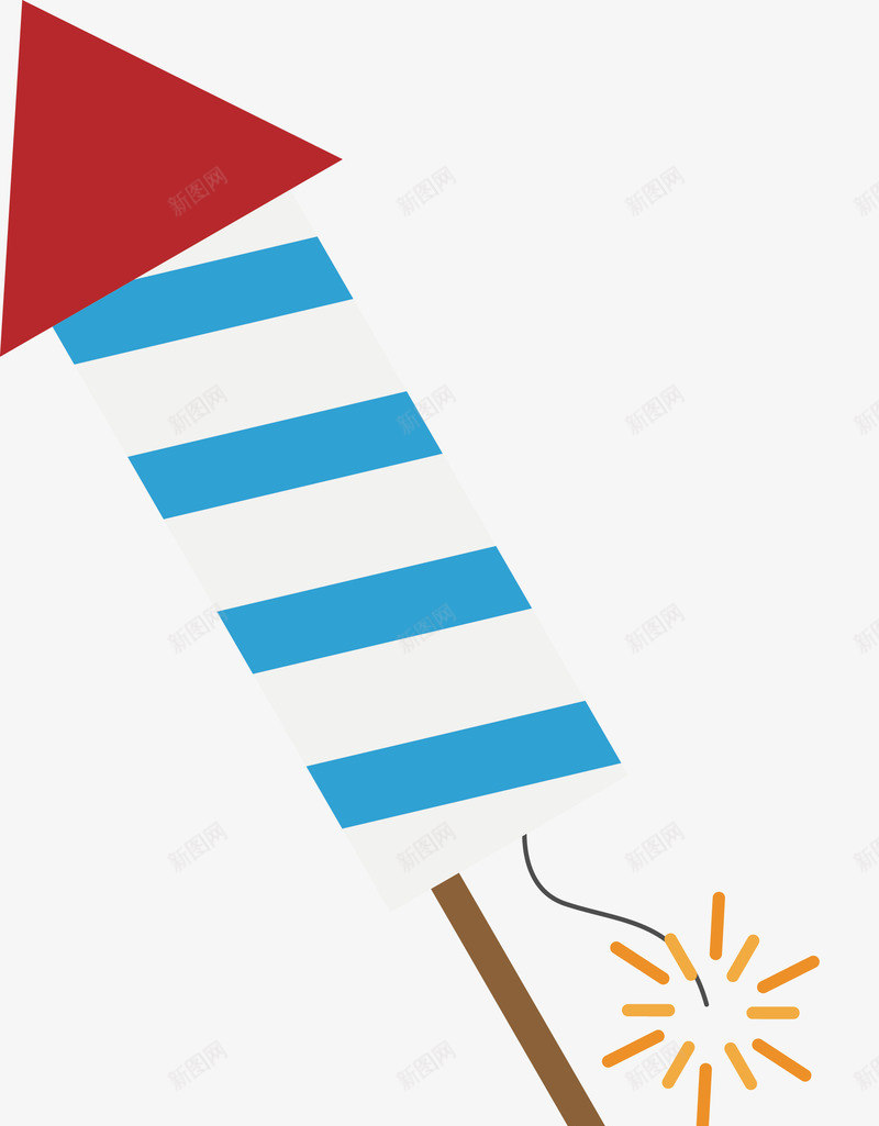 礼炮png免抠素材_88icon https://88icon.com 升空 炮火 烟花