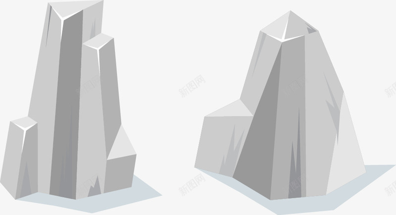 手绘石头山矢量图eps免抠素材_88icon https://88icon.com 创意石头 图案 手绘石头 石头 矢量图