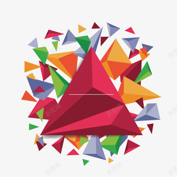 装饰图案背景元素彩条立体png免抠素材_88icon https://88icon.com 彩条 立体 背景元素 装饰图案