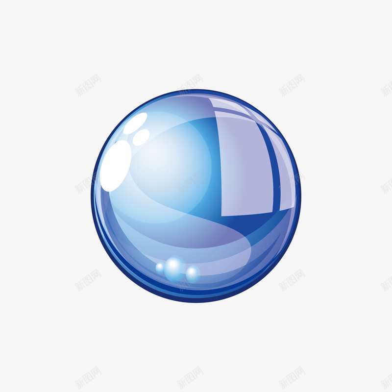 水珠蓝色png免抠素材_88icon https://88icon.com 图案 大水珠 水珠 蓝色