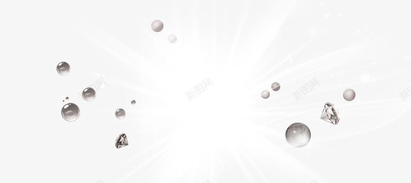 水珠钻石psd免抠素材_88icon https://88icon.com 水珠 钻石
