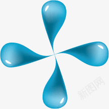 水珠png免抠素材_88icon https://88icon.com 水渍 水珠 蓝色