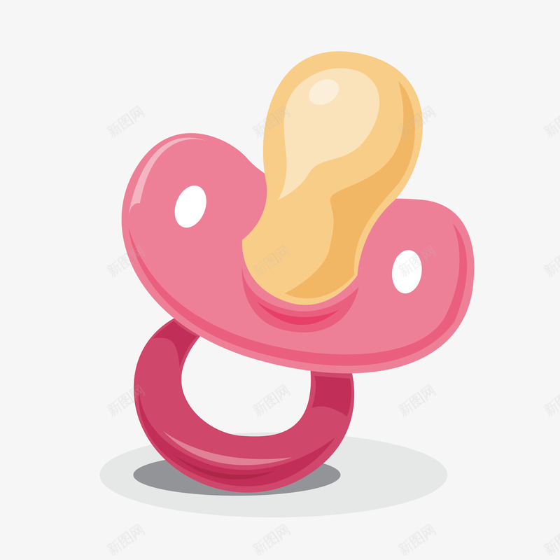 婴儿奶嘴png免抠素材_88icon https://88icon.com 包装 孩子 矢量婴儿奶嘴 粉红色奶嘴