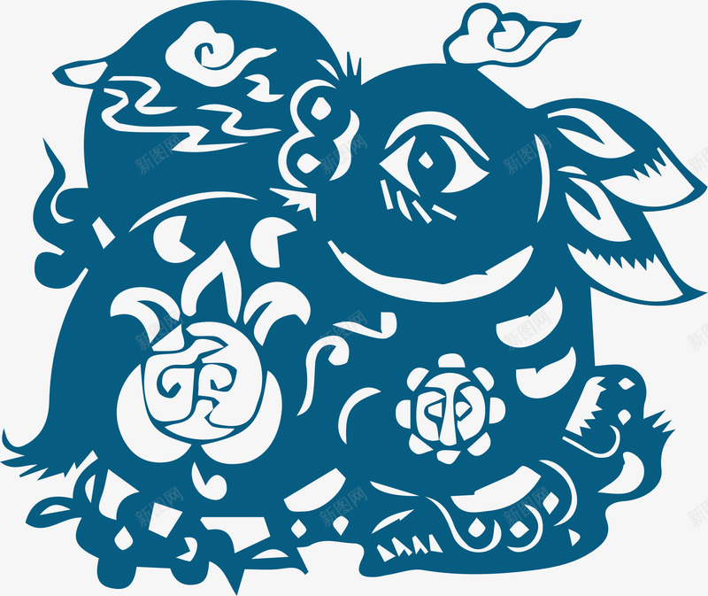 12生肖山兔子剪纸矢量图ai免抠素材_88icon https://88icon.com 12生肖山兔子剪纸 传统兔子剪纸 剪纸艺术 剪纸设计 卡通兔子 手绘兔子 手绘兔子剪纸 生肖兔子 矢量图