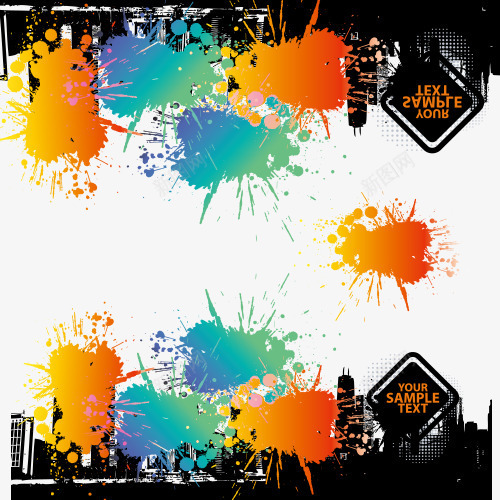 城市潮流音乐海报png免抠素材_88icon https://88icon.com DJ 城市 时尚 海报 潮流 素材 音乐 音乐主题