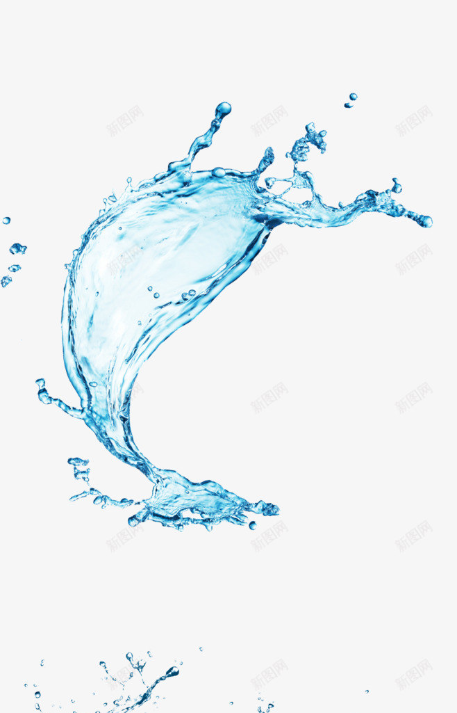 现代蓝色水滴泼洒效果多图png免抠素材_88icon https://88icon.com 多图 水滴 水质 泼洒 蓝色
