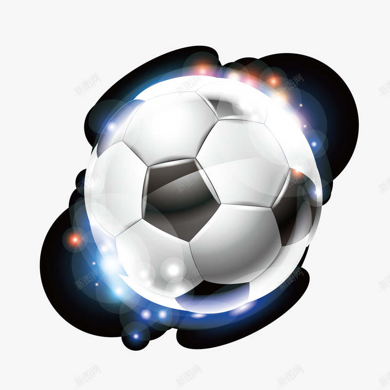 足球和光点png免抠素材_88icon https://88icon.com png png素材 光点 足球