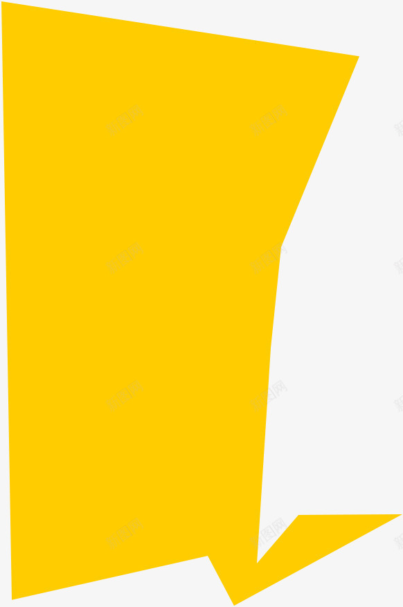 黄色对话框png免抠素材_88icon https://88icon.com 对话框 文字底板 文本框 标签 黄色便签