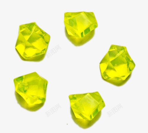 黄色质感水晶石png免抠素材_88icon https://88icon.com 水晶石 石头 质感石头 黄色石头