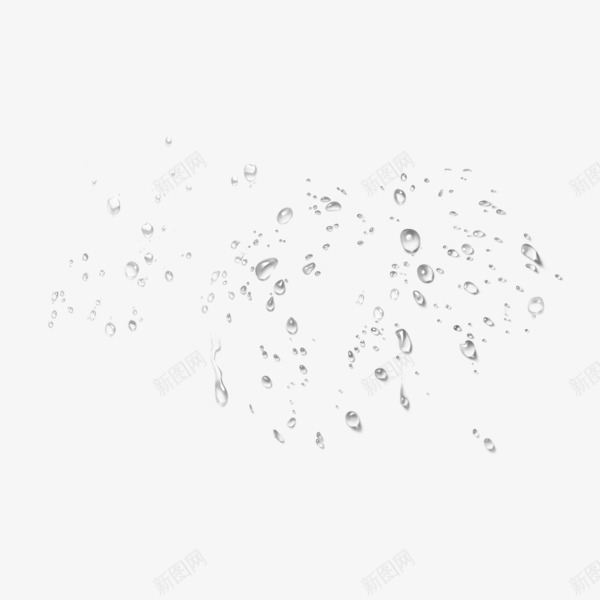 漂浮水珠png免抠素材_88icon https://88icon.com 下雨了 干净 水滴 简约 透明