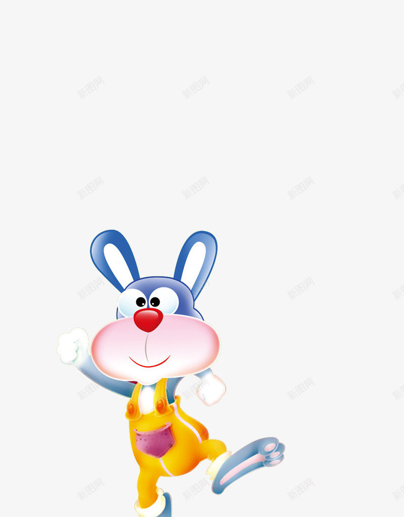 卡通动物png免抠素材_88icon https://88icon.com 动物 卡通 小兔子 彩色