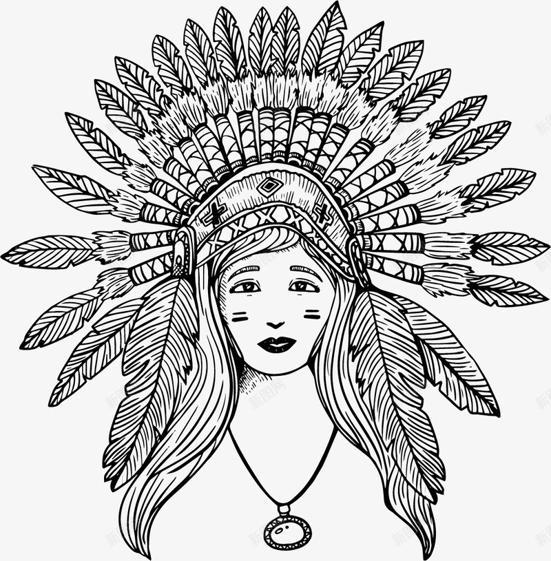 非洲部落矢量图ai免抠素材_88icon https://88icon.com 特色 部落 非洲 非洲特点 非洲特色 非洲风光 矢量图