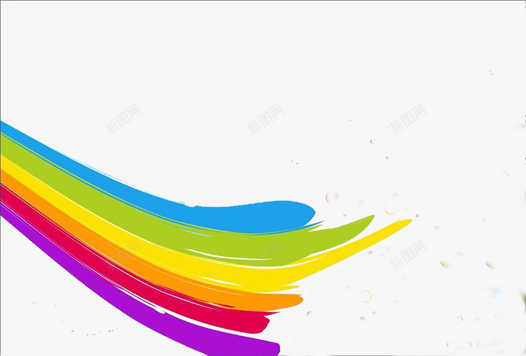 五彩的线条png免抠素材_88icon https://88icon.com 五彩彩虹 五彩线条 彩虹门 装饰图案 颜色艳丽
