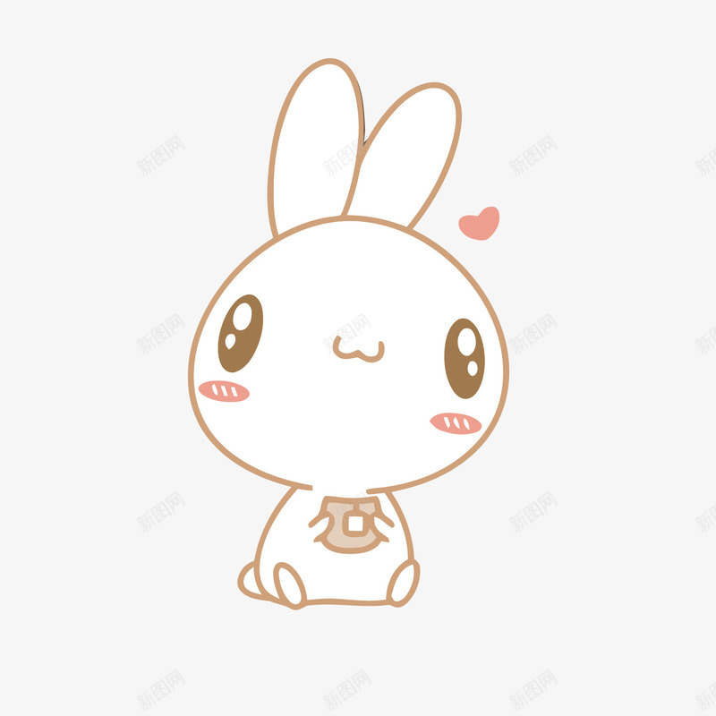 可爱的兔子矢量图eps免抠素材_88icon https://88icon.com PNG图片 PNG图片素材 PNG素材 PNG素材免费 PNG素材免费下载 儿童 兔子 可爱 幼儿园 矢量图