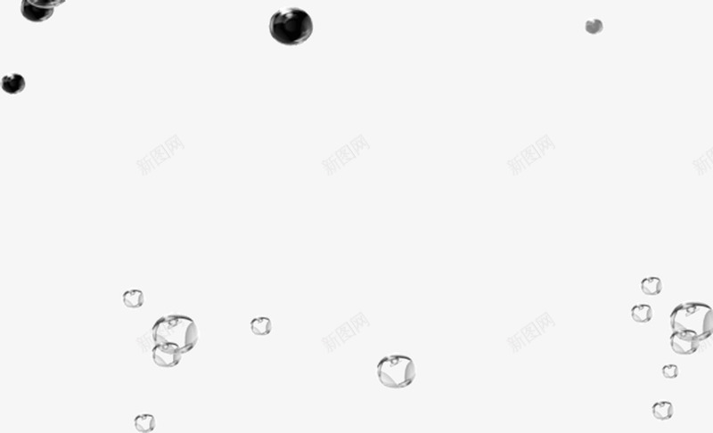 透明的雨滴png免抠素材_88icon https://88icon.com 水珠 透明 雨滴