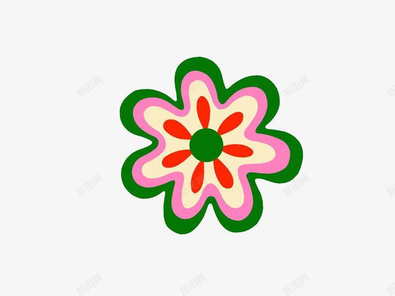手绘线条鲜花png免抠素材_88icon https://88icon.com 手绘鲜花 植物 水彩 线条花 鲜花