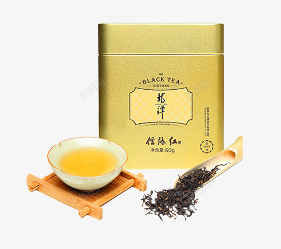 铁盒茶叶png免抠素材_88icon https://88icon.com 产品实物 茶 茶叶 铁盒茶叶