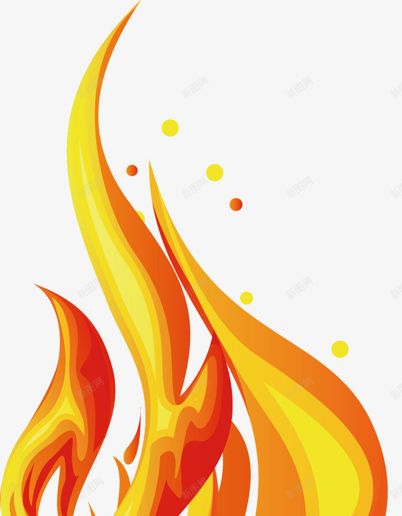 燃烧的火苗png免抠素材_88icon https://88icon.com 卡通火光 火苗 炫酷火光 燃烧 装饰 酷炫火光