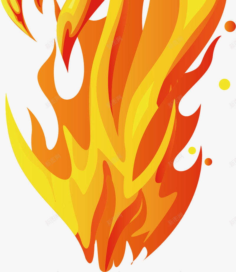 燃烧的火苗png免抠素材_88icon https://88icon.com 卡通火光 火苗 炫酷火光 燃烧 装饰 酷炫火光