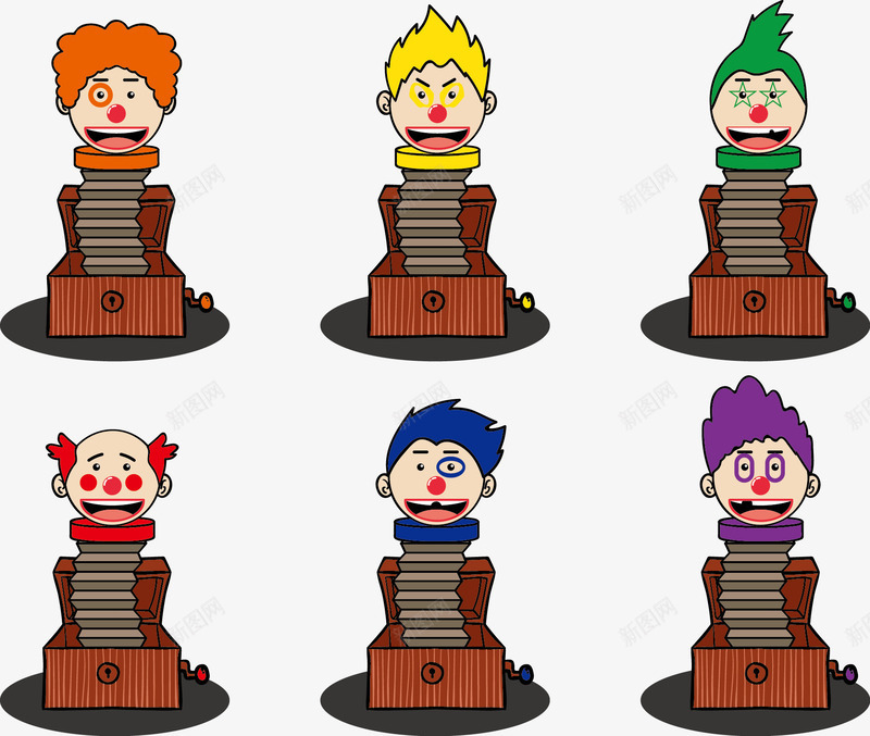 惊喜礼貌png免抠素材_88icon https://88icon.com 卡通 弹簧玩具 整蛊道具 生日惊喜