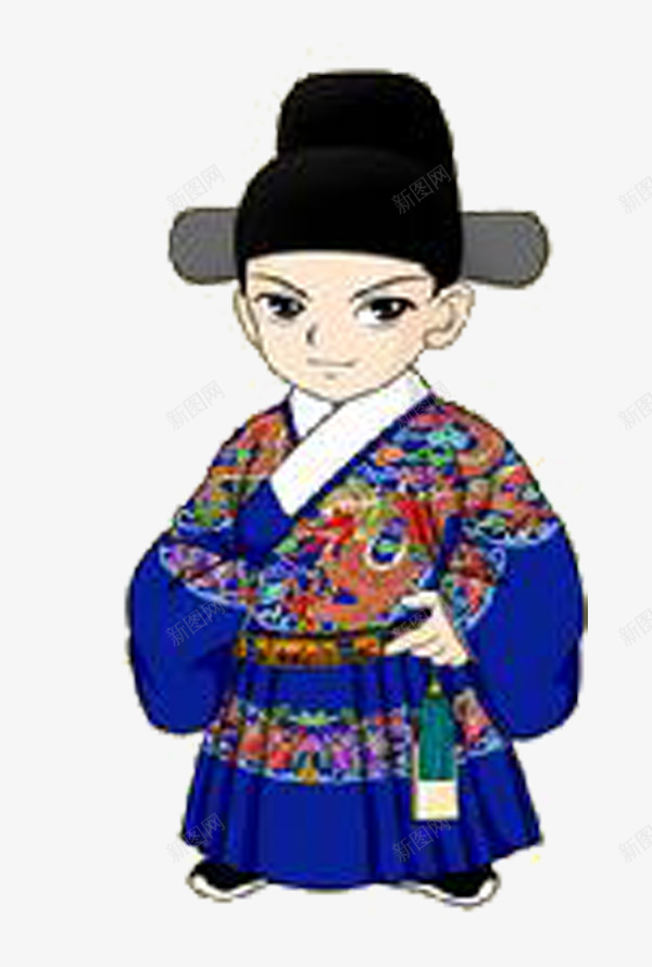 卡通明朝官员png免抠素材_88icon https://88icon.com 古代官员 古代官服 官服 明朝官员 明朝官服 明朝服饰