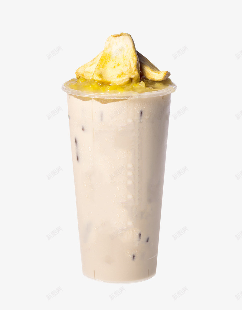 菠萝蜜奶茶奶盖png免抠素材_88icon https://88icon.com 夏季 奶盖 奶茶 菠萝蜜