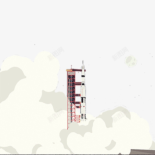 起飞的航天飞机png免抠素材_88icon https://88icon.com 烟雾 简约 航天飞机 起飞