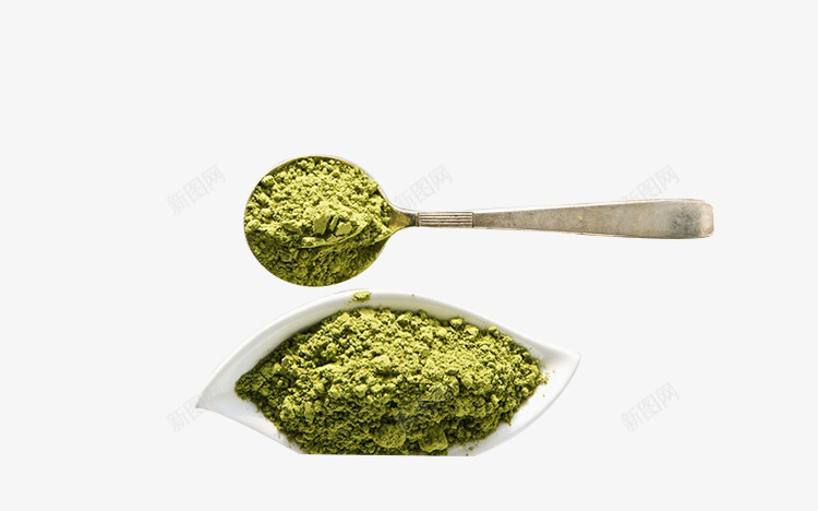 抹茶png免抠素材_88icon https://88icon.com 抹茶 抹茶粉 绿色 茶叶