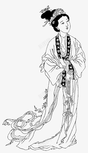 古代的女人png免抠素材_88icon https://88icon.com PNG图形 PNG装饰 古代 女人 手绘 装饰