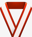 红色丝带手绘装饰医院png免抠素材_88icon https://88icon.com 丝带 医院 红色 装饰