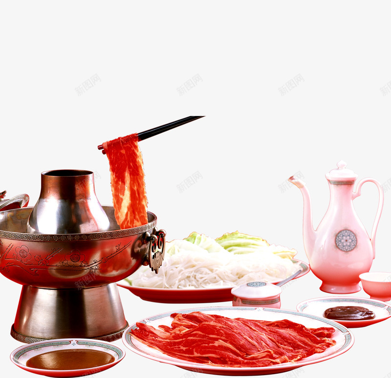 火锅店png免抠素材_88icon https://88icon.com 夏季 火热 火锅