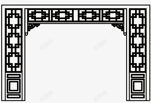 古代雕花窗户png免抠素材_88icon https://88icon.com 中国风 古代雕花窗户 古典 木窗 窗户 红木