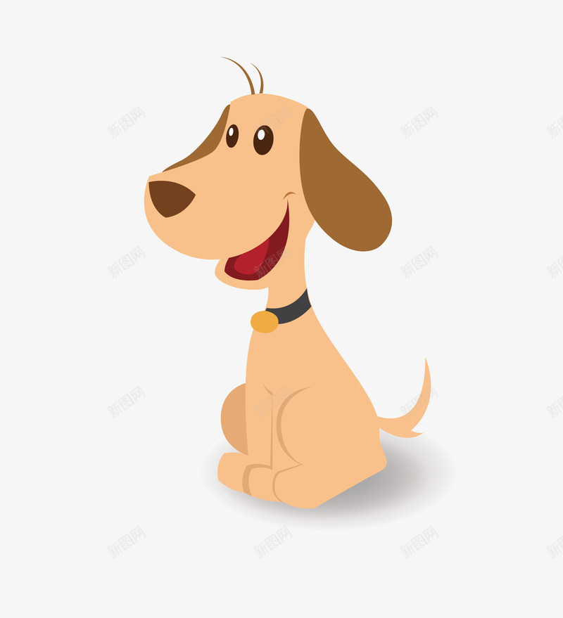 卡通儿童玩具小狗矢量图ai免抠素材_88icon https://88icon.com 可爱 狗狗 玩具 矢量图