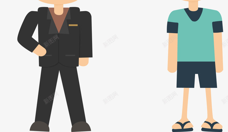 插图人物1rar矢量图ai免抠素材_88icon https://88icon.com 商务插图 扁平化 结构组合 矢量图