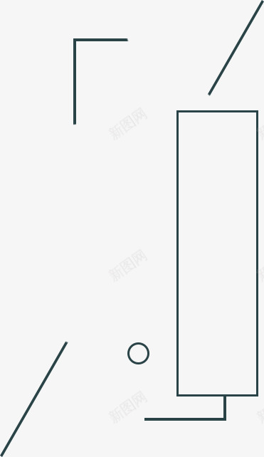线条框png免抠素材_88icon https://88icon.com 现代线框组合