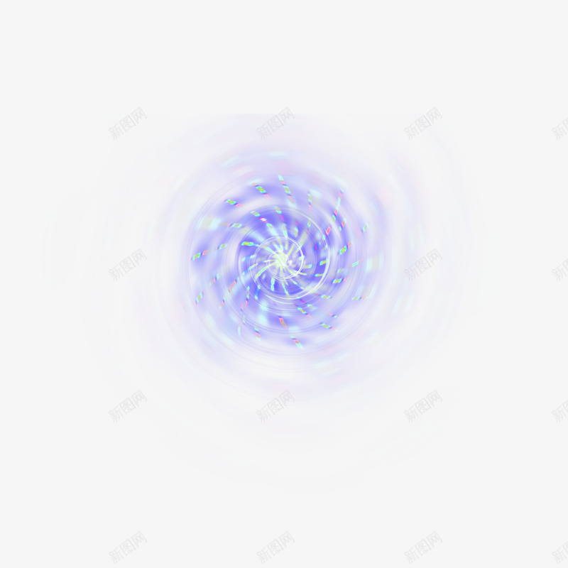 蓝色光效png免抠素材_88icon https://88icon.com 旋窝 简约 螺旋 酷炫