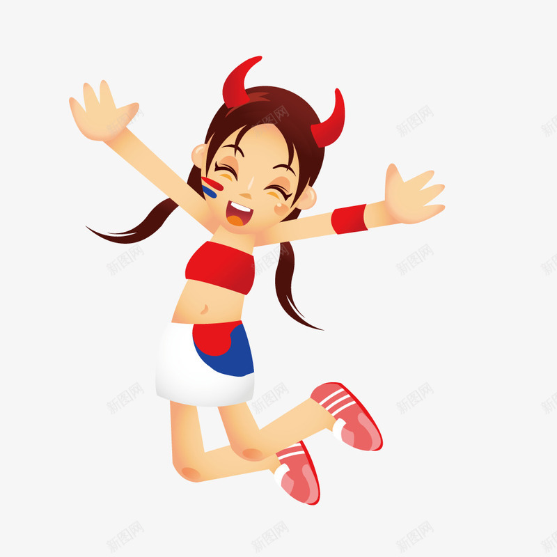 加油的红牛队粉丝矢量图ai免抠素材_88icon https://88icon.com 加油 粉丝 红牛 矢量图
