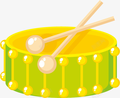 卡通鼓矢量图ai免抠素材_88icon https://88icon.com 乐器 儿童玩具 卡通 敲鼓 鼓 矢量图